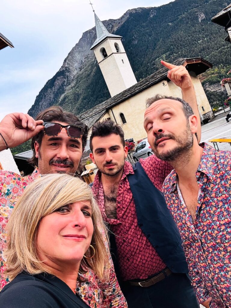 A Carentec avec Hervé Pouliquen, Marcello Marella et Ohresser