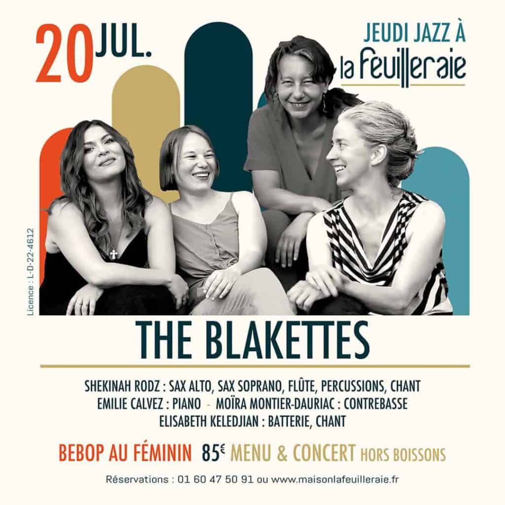 Jazz à la Feuilleraie THE BLACKETTES