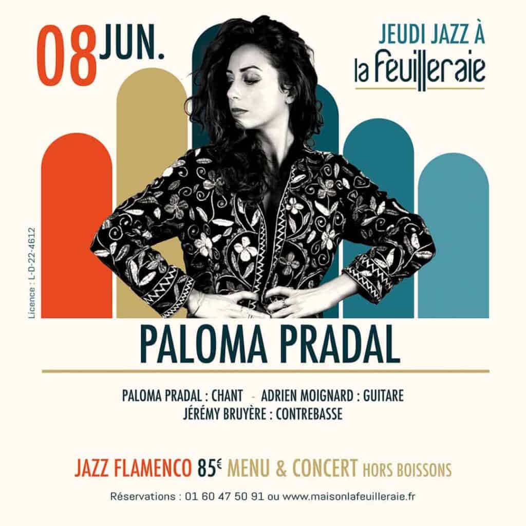 Jazz à la Feuilleraie Paloma Pradal