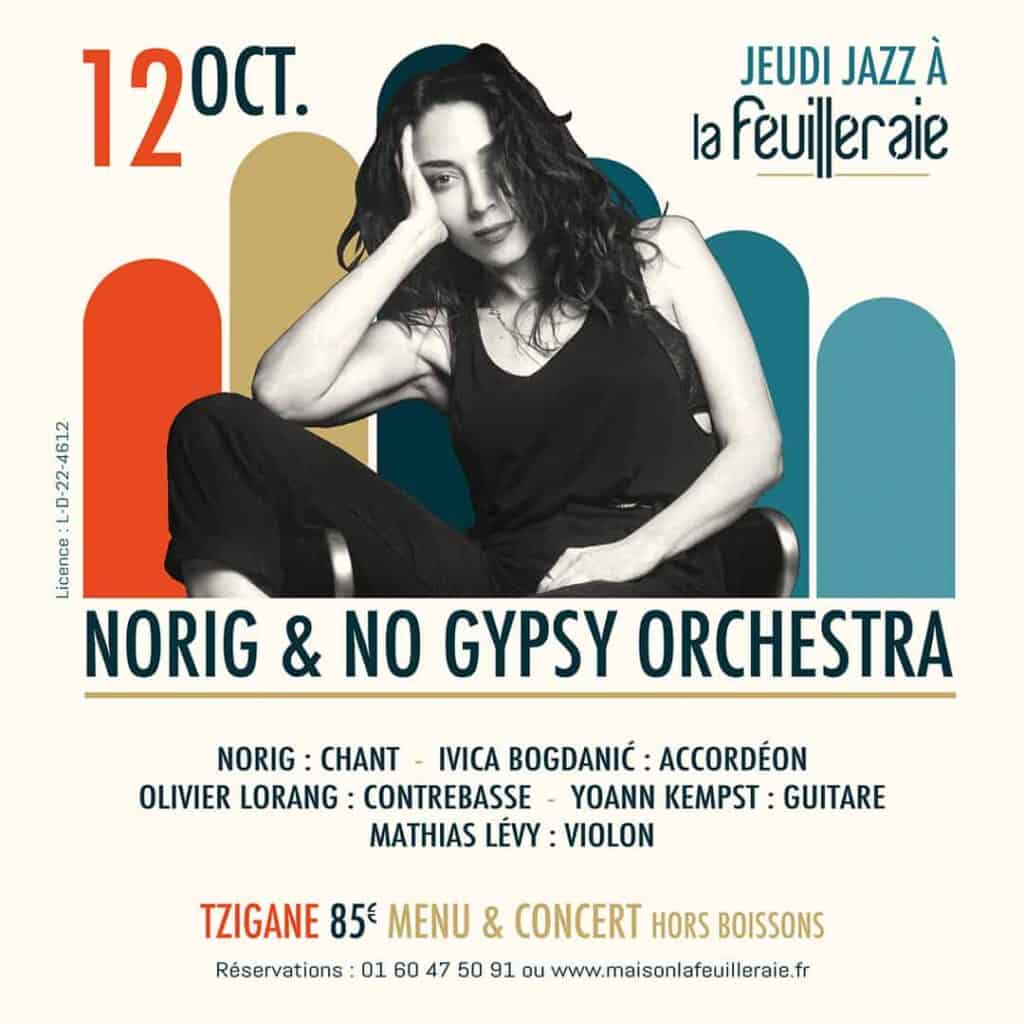 Jazz à Maison La Feuilleraie NORIG