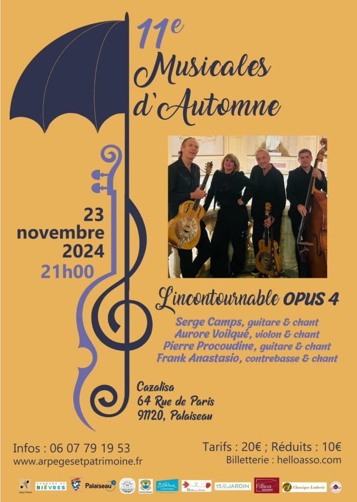 11e musicales d’automne Palaiseau