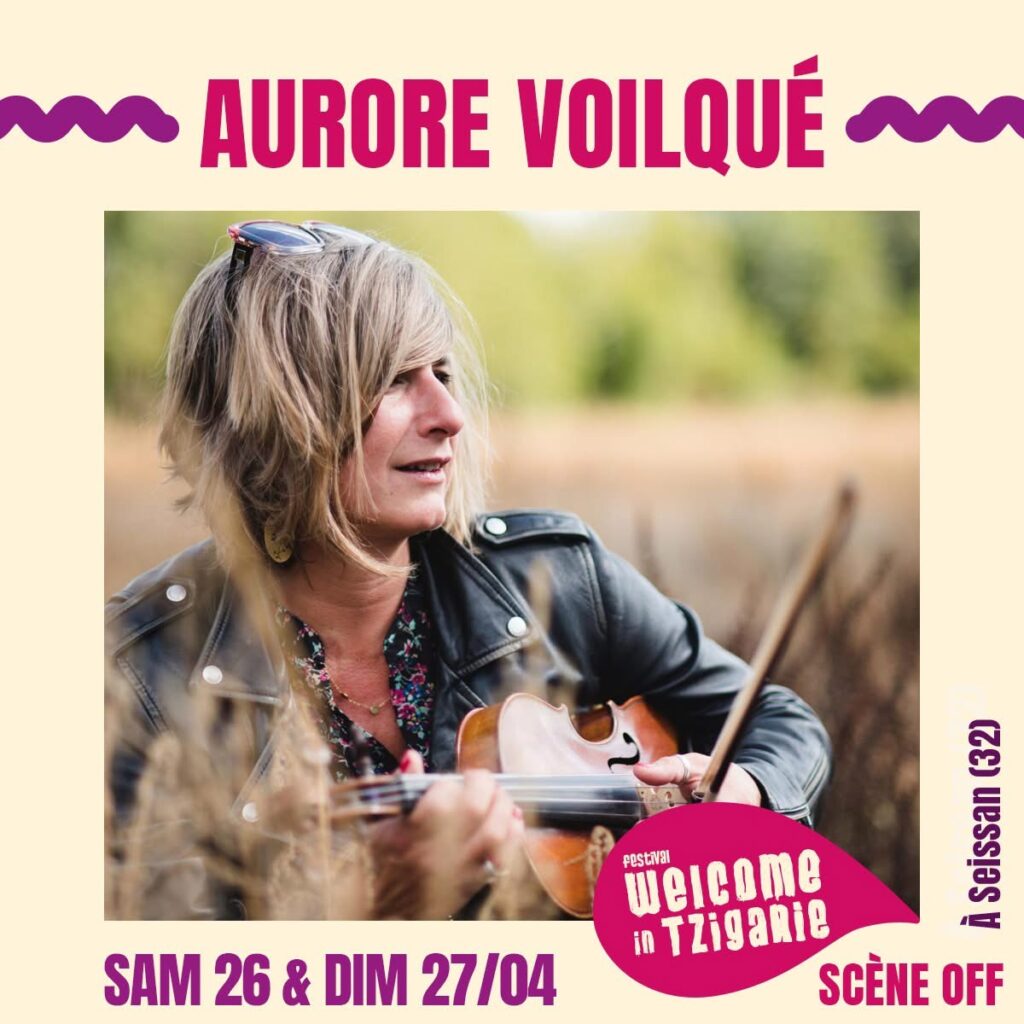Welcome in Tziganie Aurore Voilqué 4tet