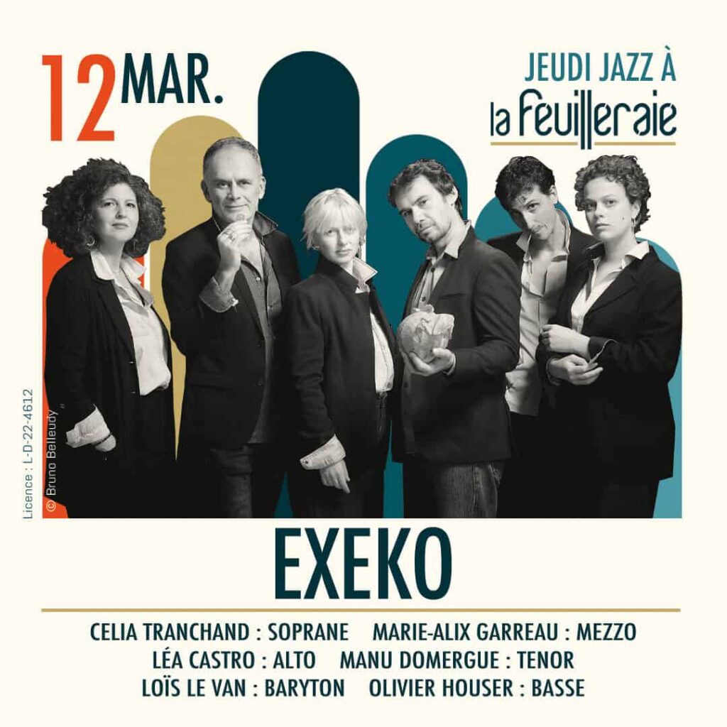 Aurore Voilqué 5tet à Maison La Feuilleraie